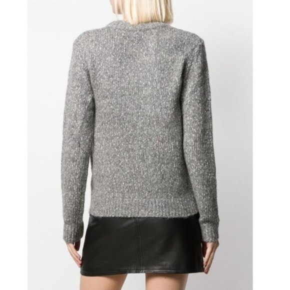 Theory Speckled Crew Neck Sweater - Picture 2 of 6